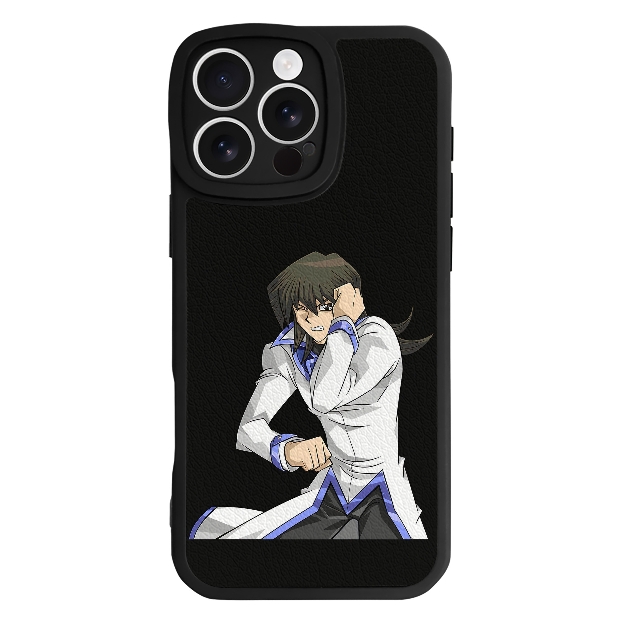 遊☆戯☆王 Yu-Gi-Oh! 【iPhone 16シリーズ対応】シリコンスマホケース（レザー調） 材質：シリコン